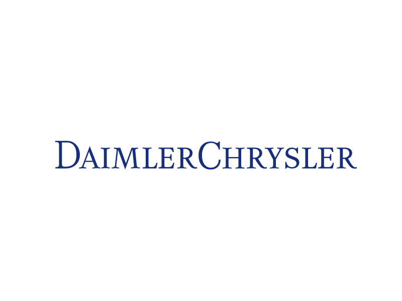 Logo von Daimler Chrysler - einem Referenzkunden der XROW GmbH